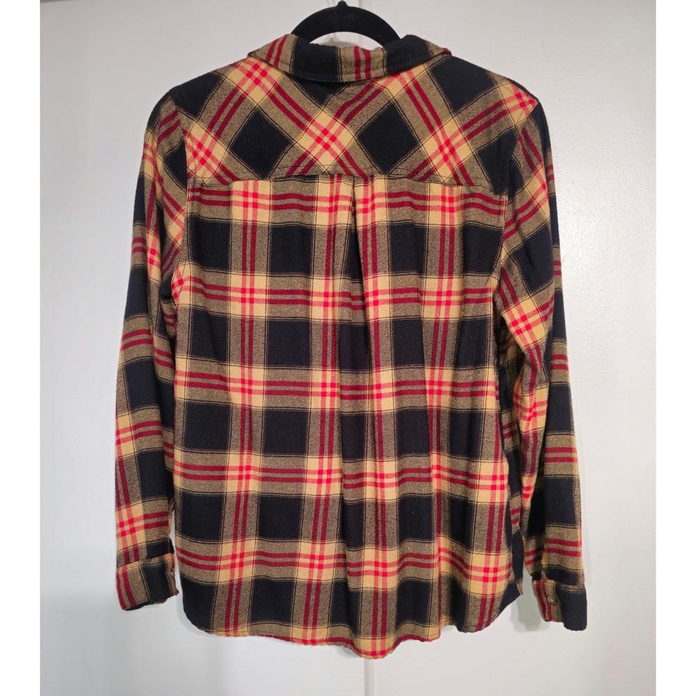 Maurices Plaid Flannel Button Down Long Sleeve Shirt Women's Size L EUC - Picture 4 of 8